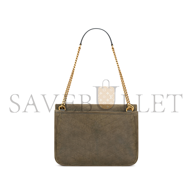 Y51 NIKI TRIPOUCH IN SUEDE 8129431U8073212 (28*20.5*13.5cm)